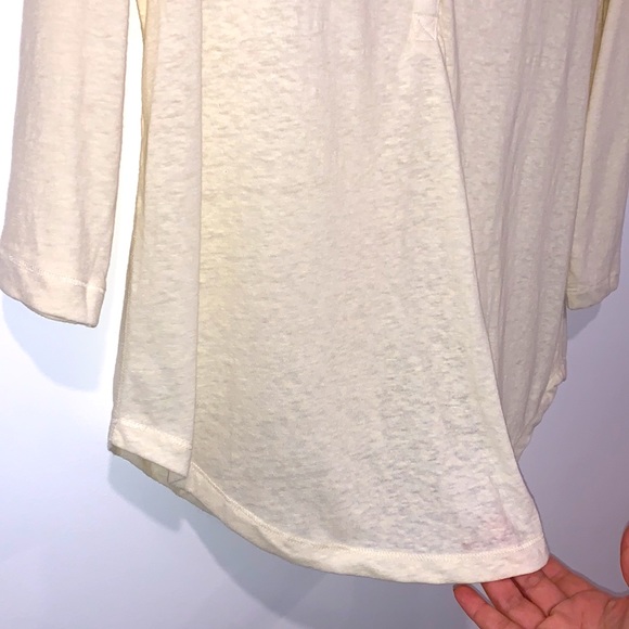 NWT Gap Cotton Blend Top Yellow Large - Picture 3 of 12